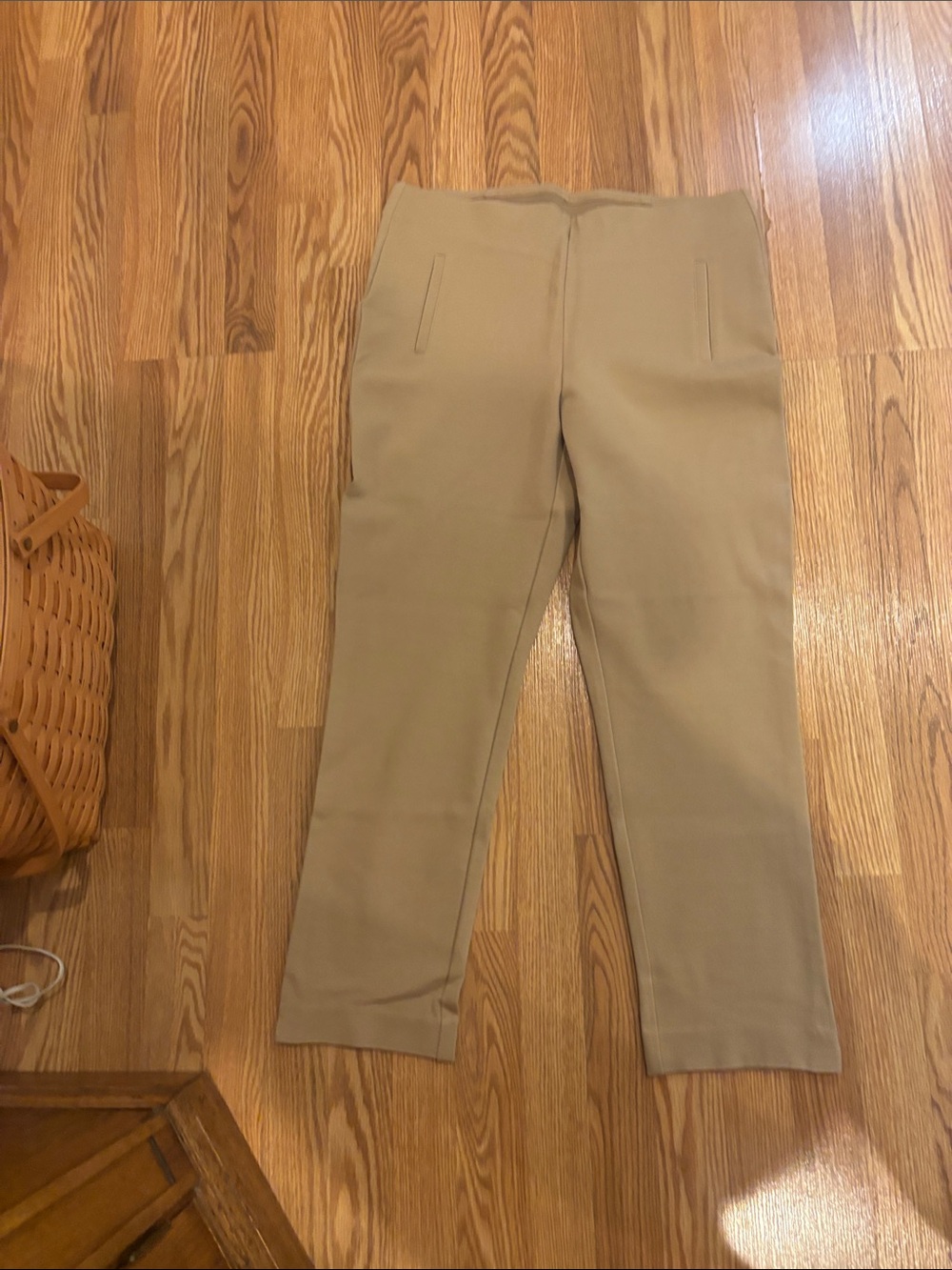 Chicos Classic Women's Slim Ankle Pants in Tan